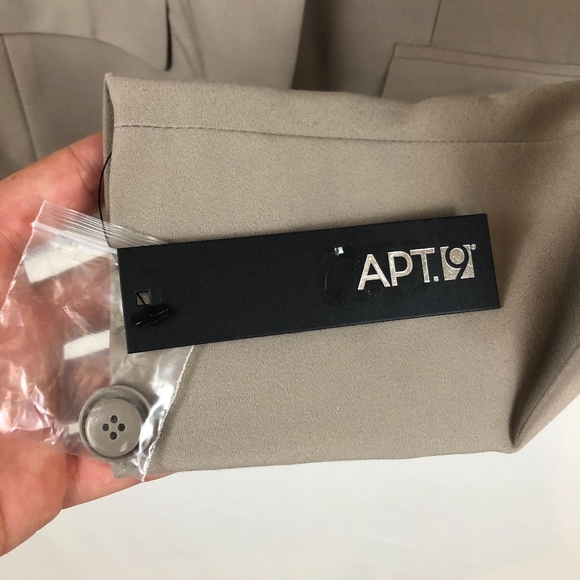 Apt. 9 | *NEW* Women's Tan Suit Jacket sz 10 - Picture 5 of 7